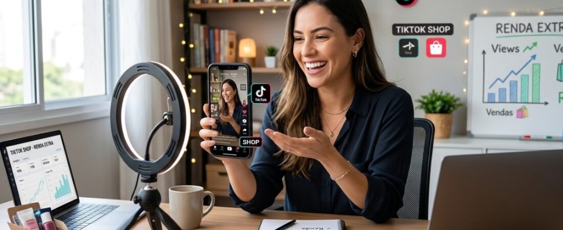 Como Transformar Vídeos Curtos em Renda Extra no TikTok Shop